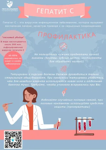 Неделя по борьбе с заражением и распространение хронического вирусного гепатита С